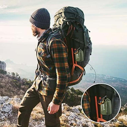 VogeLuxe | Unisex Emergency Outdoor Survival Bivy Sack Set