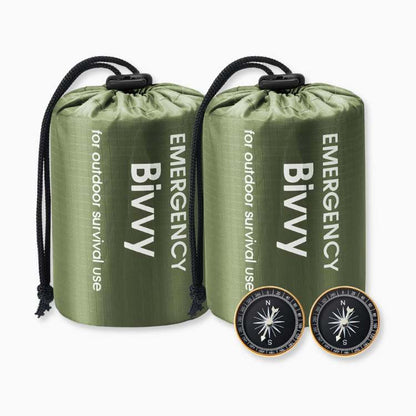 VogeLuxe | Unisex Emergency Outdoor Survival Bivy Sack Set