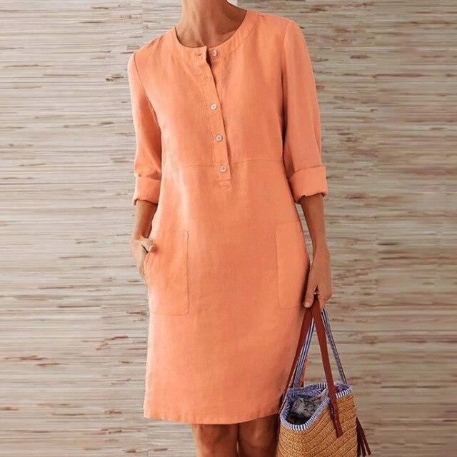 Short Sleeve Sundress for Women - VogeLuxe