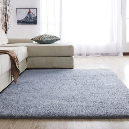 Plush Low Shedding Fleece Living Room Mat