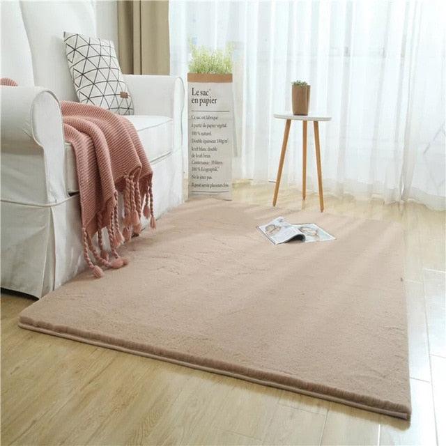 Soft Faux Fur Shaggy Area Rug