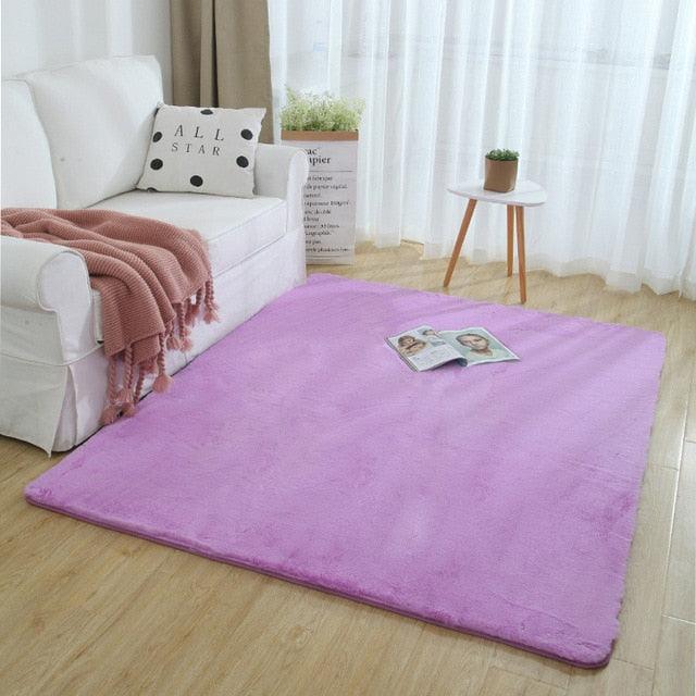 Soft Faux Fur Shaggy Area Rug