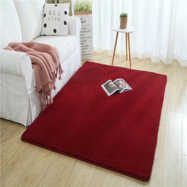 Soft Faux Fur Shaggy Area Rug