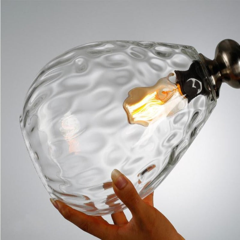 Sleek Glass Pendant Light in Scandinavian Design