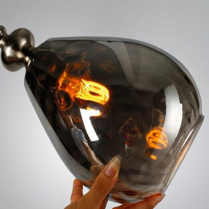 Sleek Glass Pendant Light in Scandinavian Design