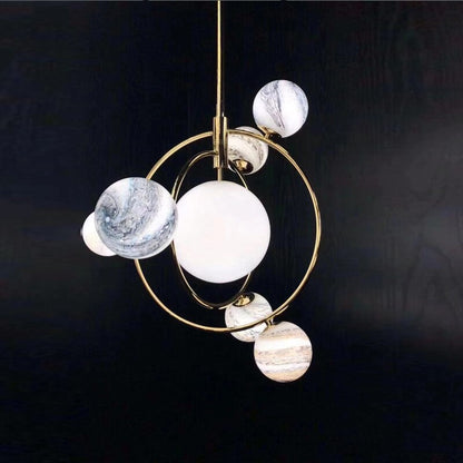 Luxury Glass Globe Pendant Light