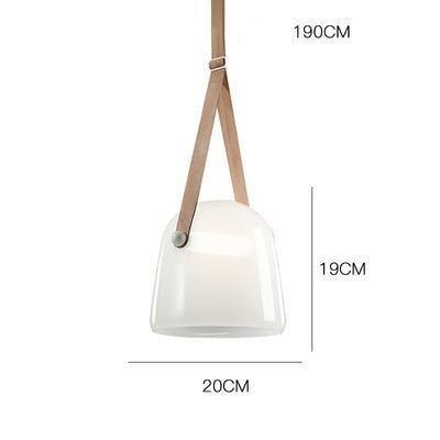 Rustic Metal Pendant Light with Brown Cord