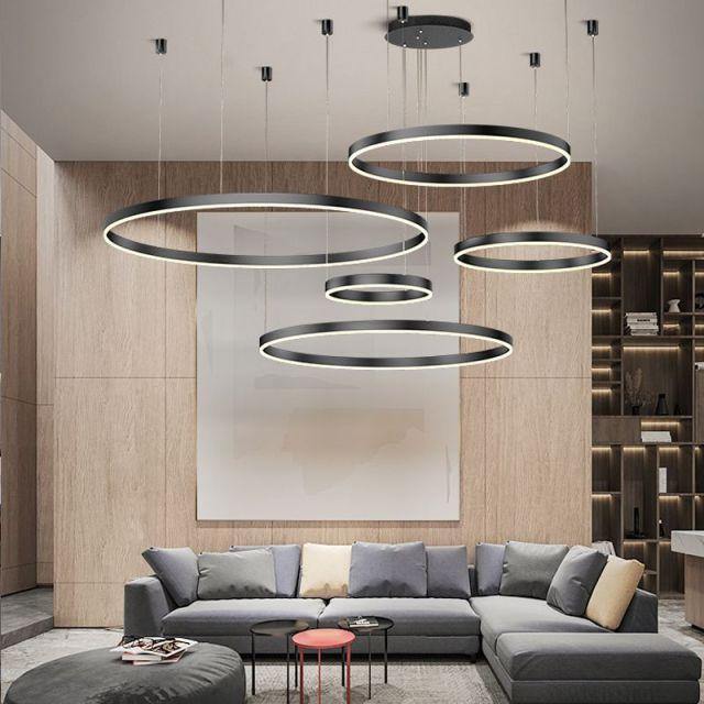 Stunning Round Crystal Chandelier Lamp