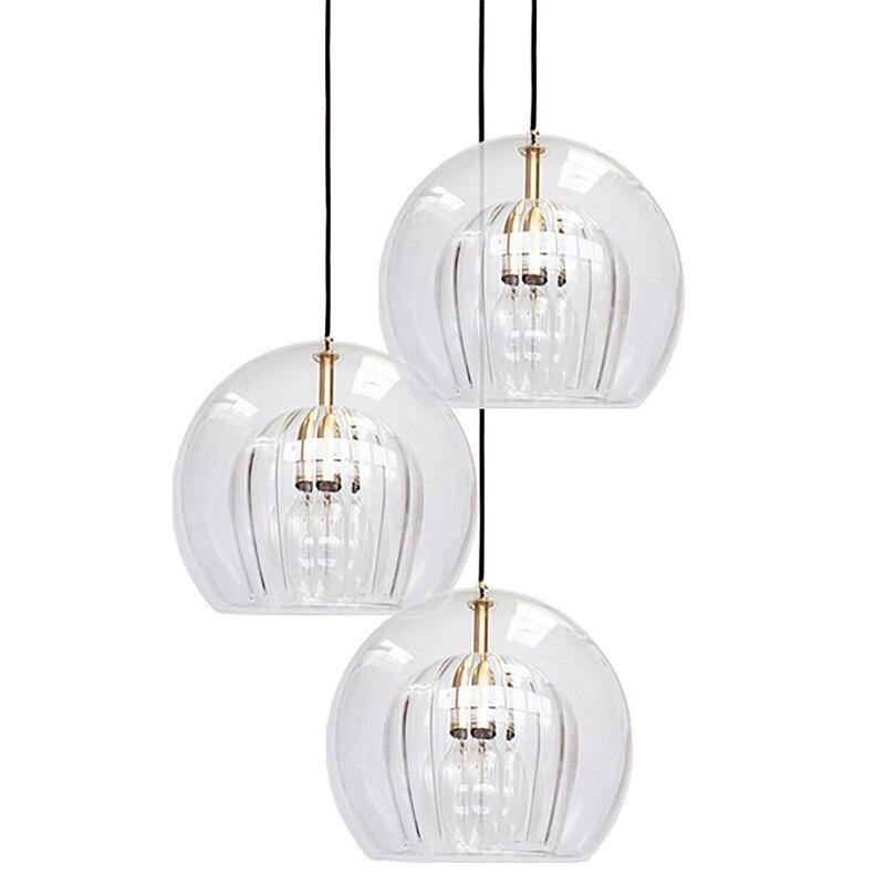 Crystal Glass LED Hanging Light - BritishElegance
