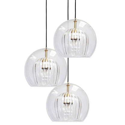 Crystal Glass LED Hanging Light - BritishElegance