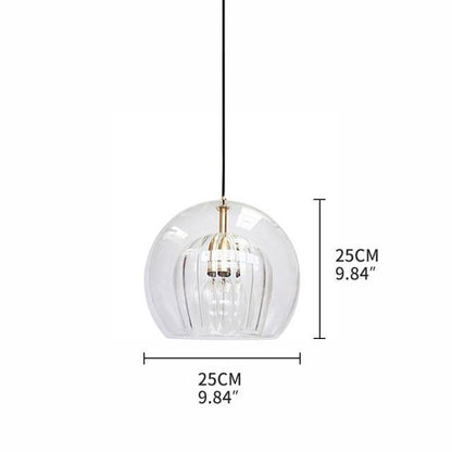Crystal Glass LED Hanging Light