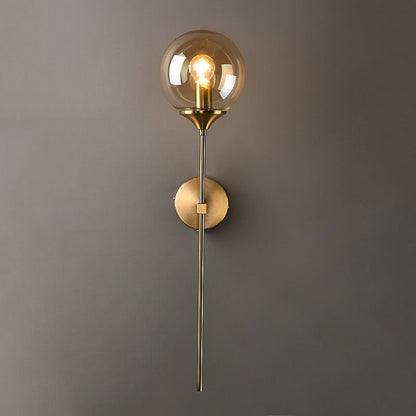 Clear Crystal Ball Ornament