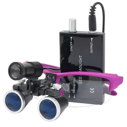 Premium Dental Loupes With LED Lighting And Magnification