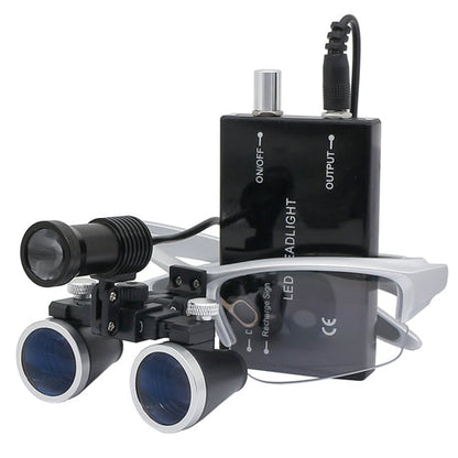 Premium Dental Loupes With LED Lighting And Magnification