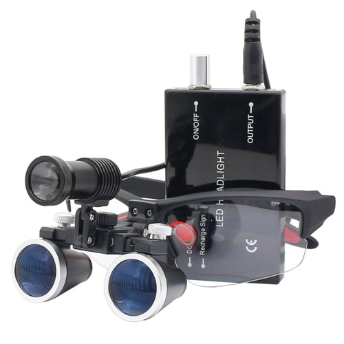 Premium Dental Loupes With LED Lighting And Magnification