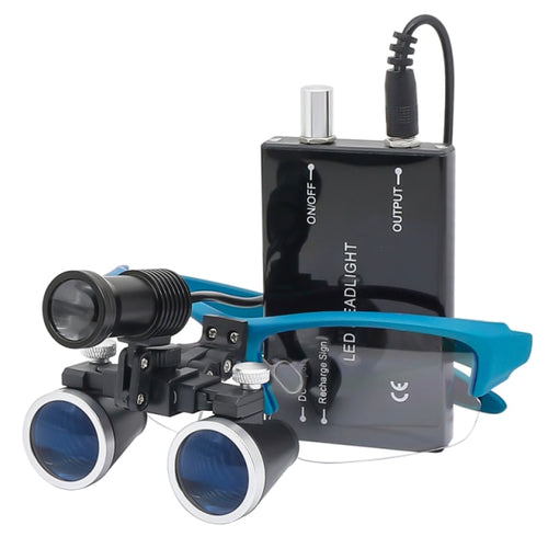 Professional Dental Loupes with LED Light Magnification