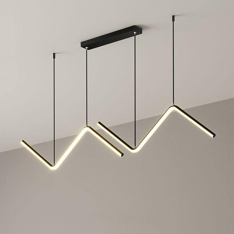 Modern Triangle Hanging LED Light - VogeLuxe