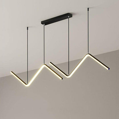 Modern Triangle Hanging LED Light - VogeLuxe