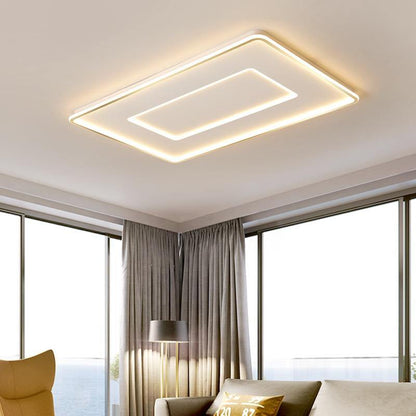 Modern Geometric LED Ceiling Lamp - VogeLuxe