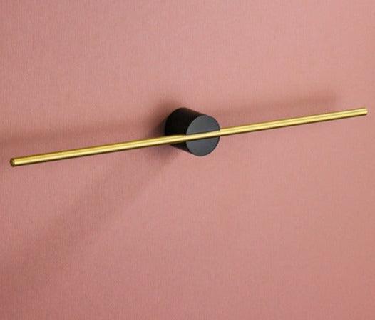 Sleek Bathroom Towel Bar Aluminum Rail
