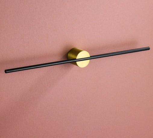 Silver Bathroom Towel Bar Aluminum Rail