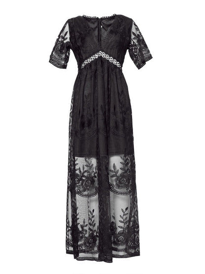 Beautiful Long Sleeved Maxi Dress