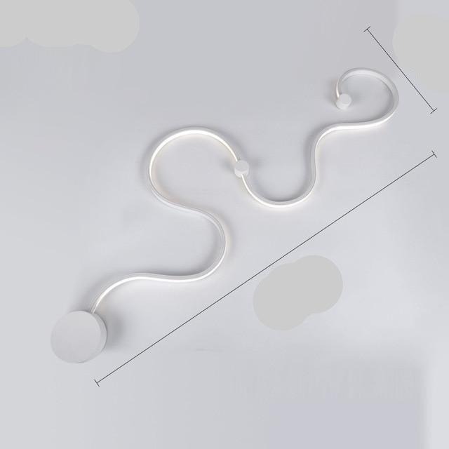 Bright Contemporary LED Wall Lamp for Hallways