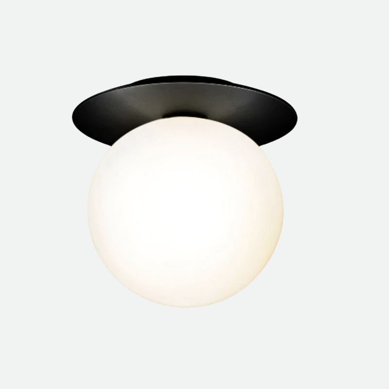 Metal Globe Pendant Ceiling Light Fixture