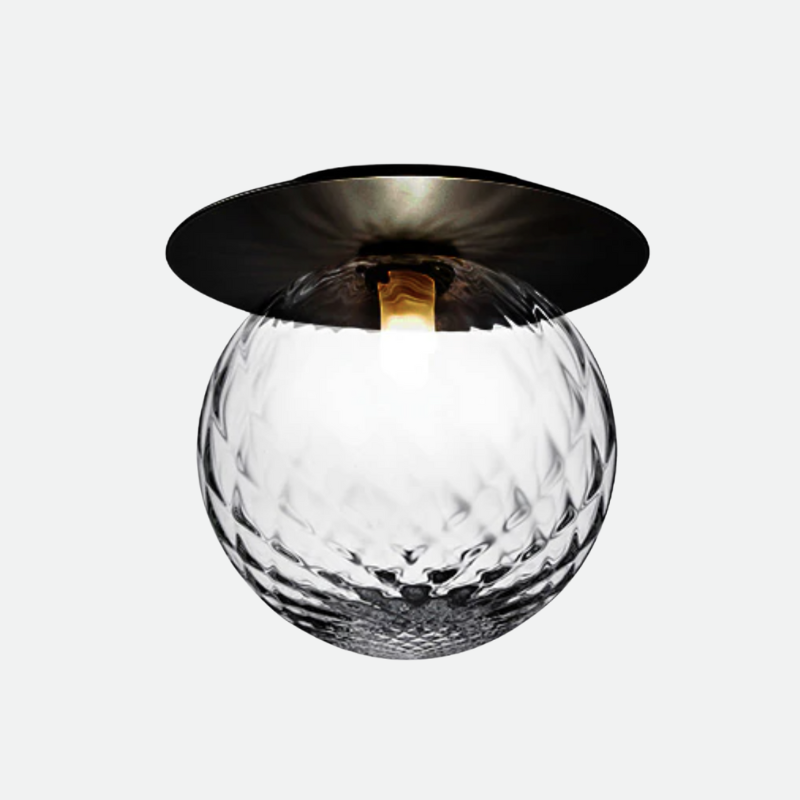 Metal Globe Pendant Ceiling Light Fixture
