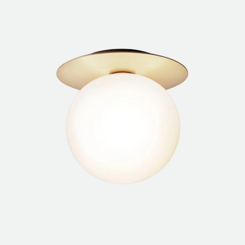 Metal Globe Pendant Ceiling Light Fixture