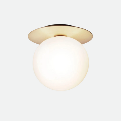 Metal Globe Pendant Ceiling Light Fixture - VogeLuxe