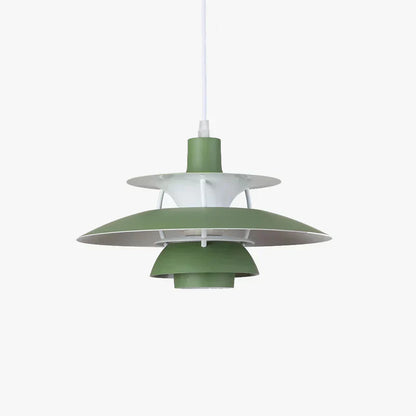 Chic LED Pendant Light With Fabric Shade