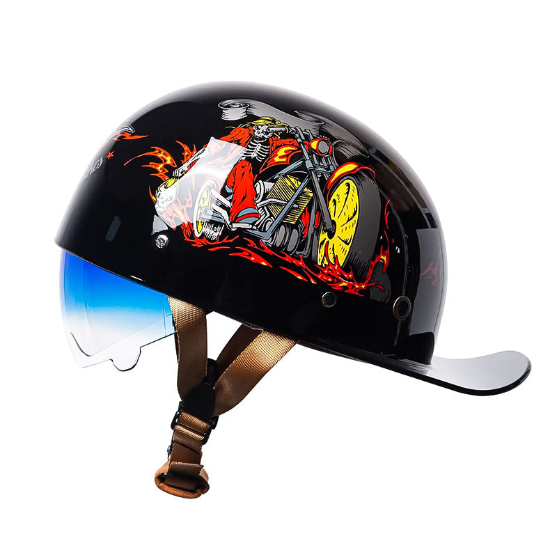 Durable Motorcycle Street Helmet DOT Approved