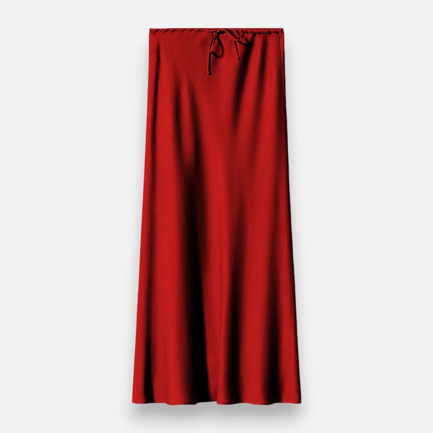 VogeLuxe | Ladies Luxury High Waist Satin Skirt