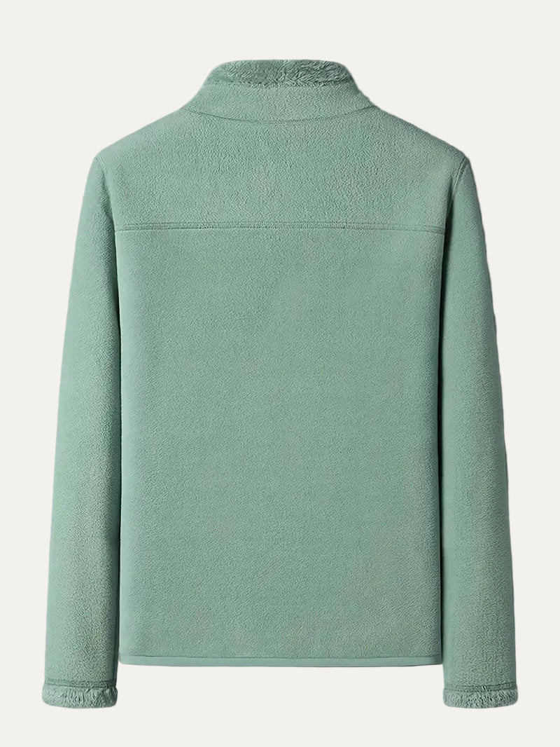 VogeLuxe | Women’s Plush Lined Full Zip Fleece Jacket