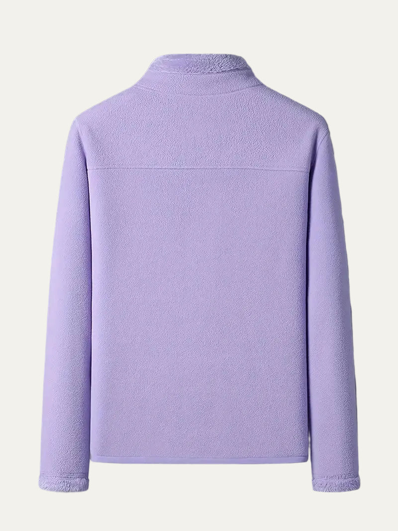 VogeLuxe | Women’s Plush Lined Full Zip Fleece Jacket