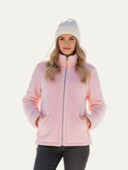 VogeLuxe | Women’s Plush Lined Full Zip Fleece Jacket