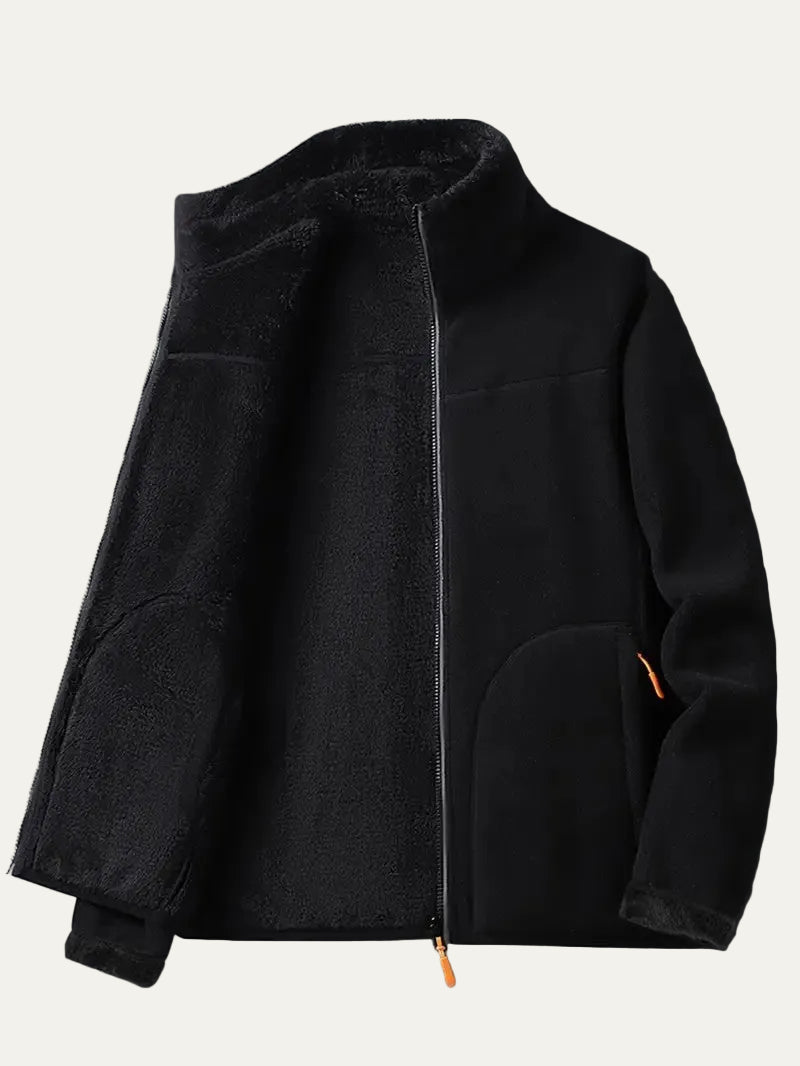 VogeLuxe | Women’s Plush Lined Full Zip Fleece Jacket