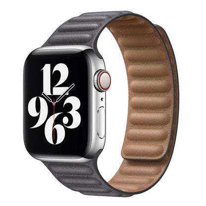Stylish Leather Smartwatch Strap