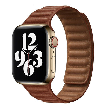 Stylish Leather Smartwatch Strap