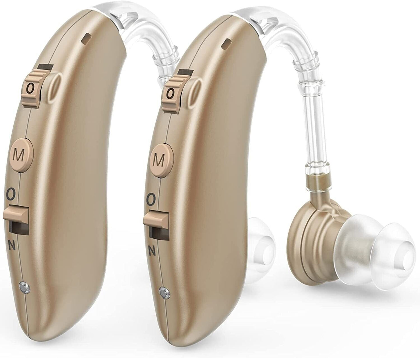Rechargeable Digital Hearing Aids With Noise Cancellation