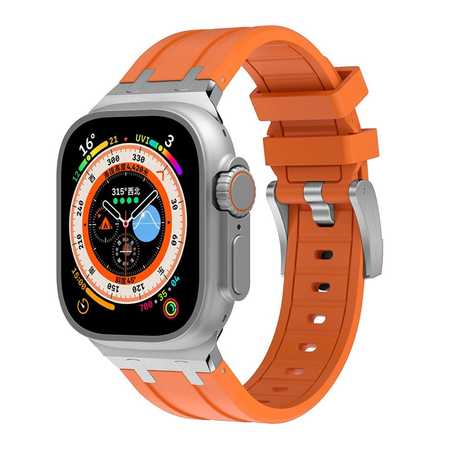 Premium Soft Apple Watch Silicone Strap