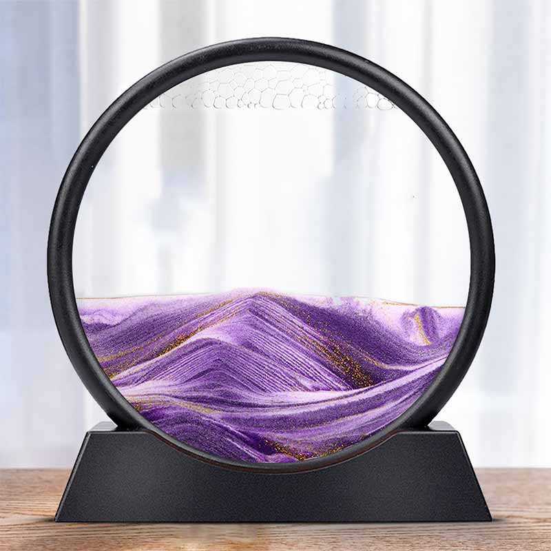 Decorative Glass Hourglass Timer for Home and Office