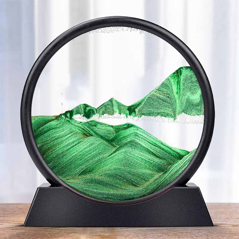 Decorative Glass Hourglass Timer for Home and Office