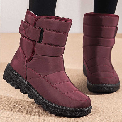 Insulated Waterproof Snow Boots for Women - VogeLuxe