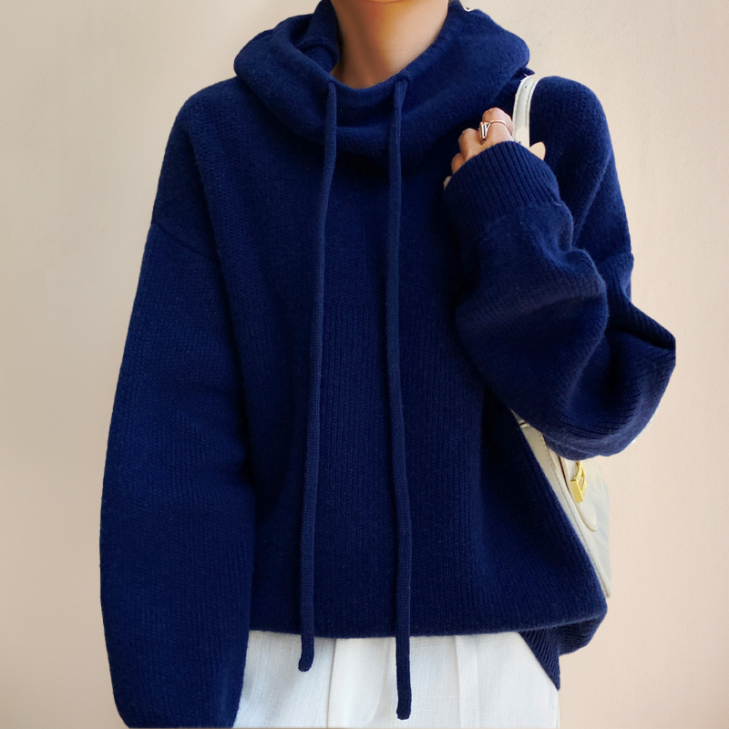Cozy Loose Fit Hooded Sweatshirt