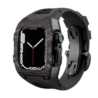 Slim Carbon Fiber Apple Watch Case Protector