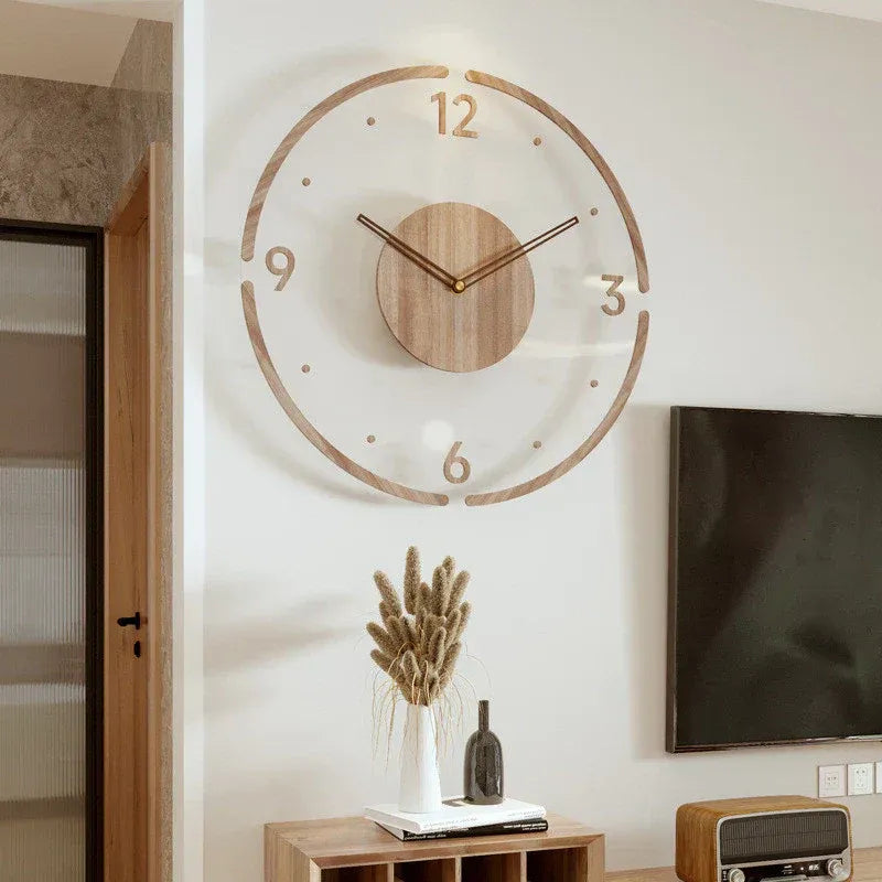 Quiet Minimalist Wall Clock - VogeLuxe