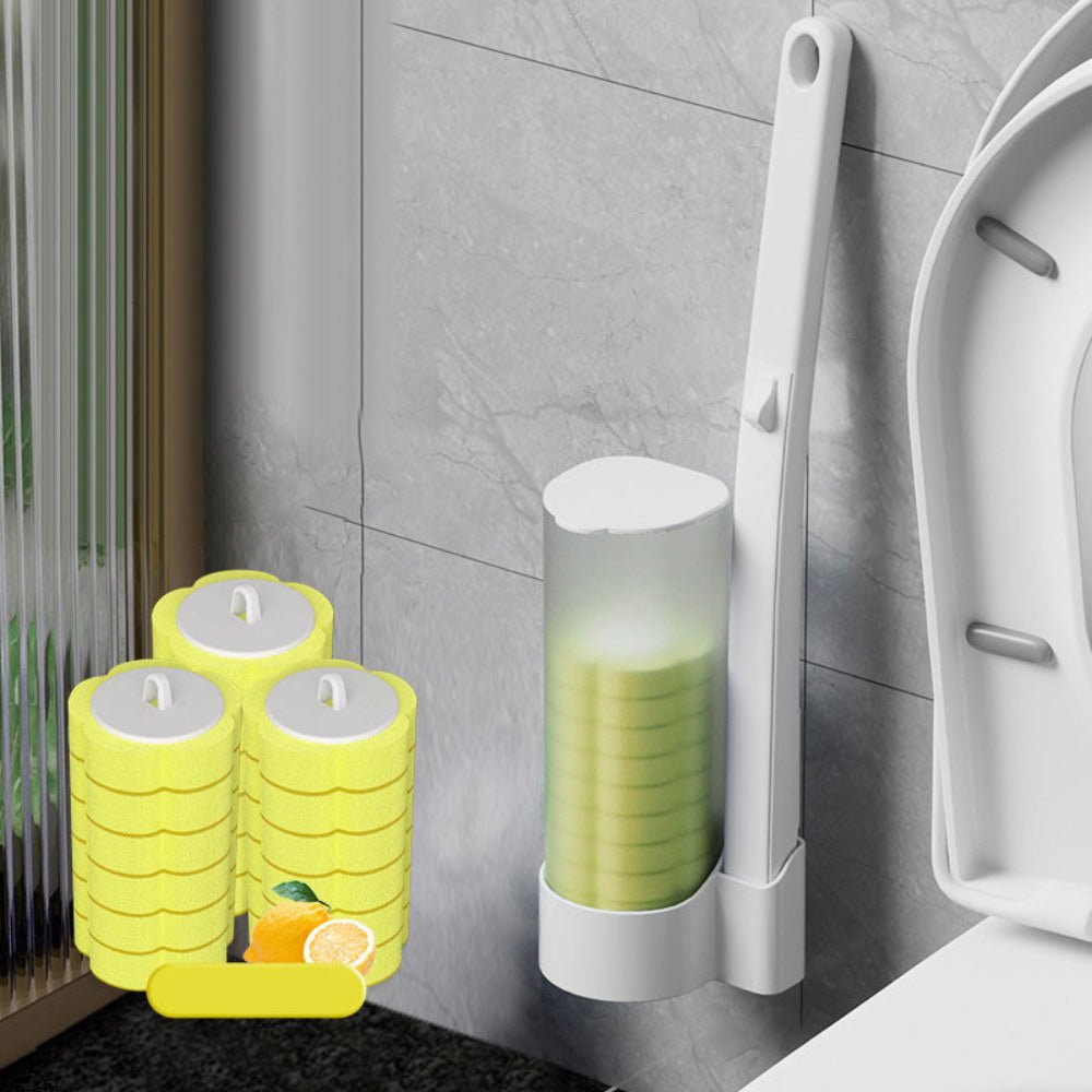 Easy Clean Toilet Brush Refill Heads Set - VogeLuxe