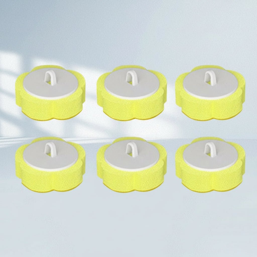 Easy Clean Toilet Brush Refill Heads Set